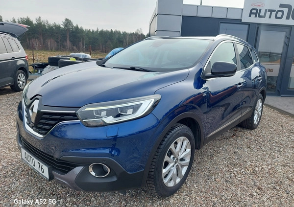 Renault Kadjar cena 58900 przebieg: 109000, rok produkcji 2017 z Lębork małe 781